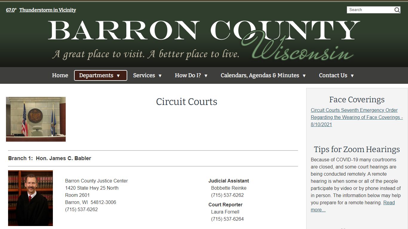 Circuit Courts - Barron County, WI